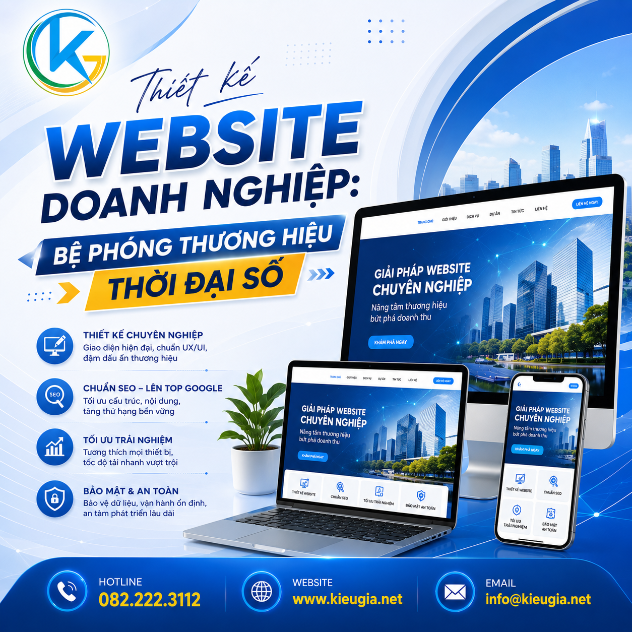 Thiết kế Website Đà Lạt - Bệ Phóng Thương Hiệu Trong Kỷ Nguyên Số