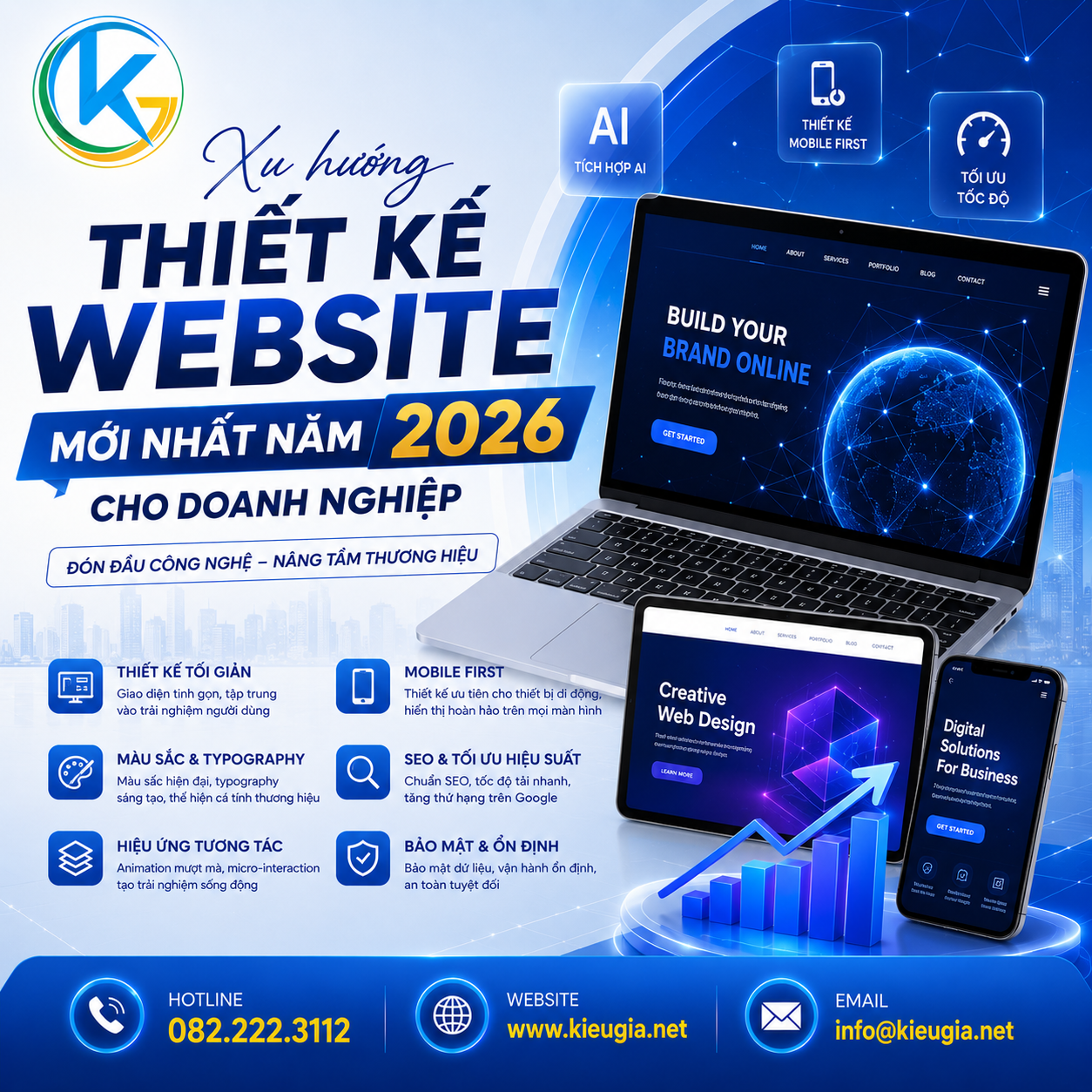 Thiết Kế Website Đà Lạt: Xu Hướng Nổi Bật Năm 2026