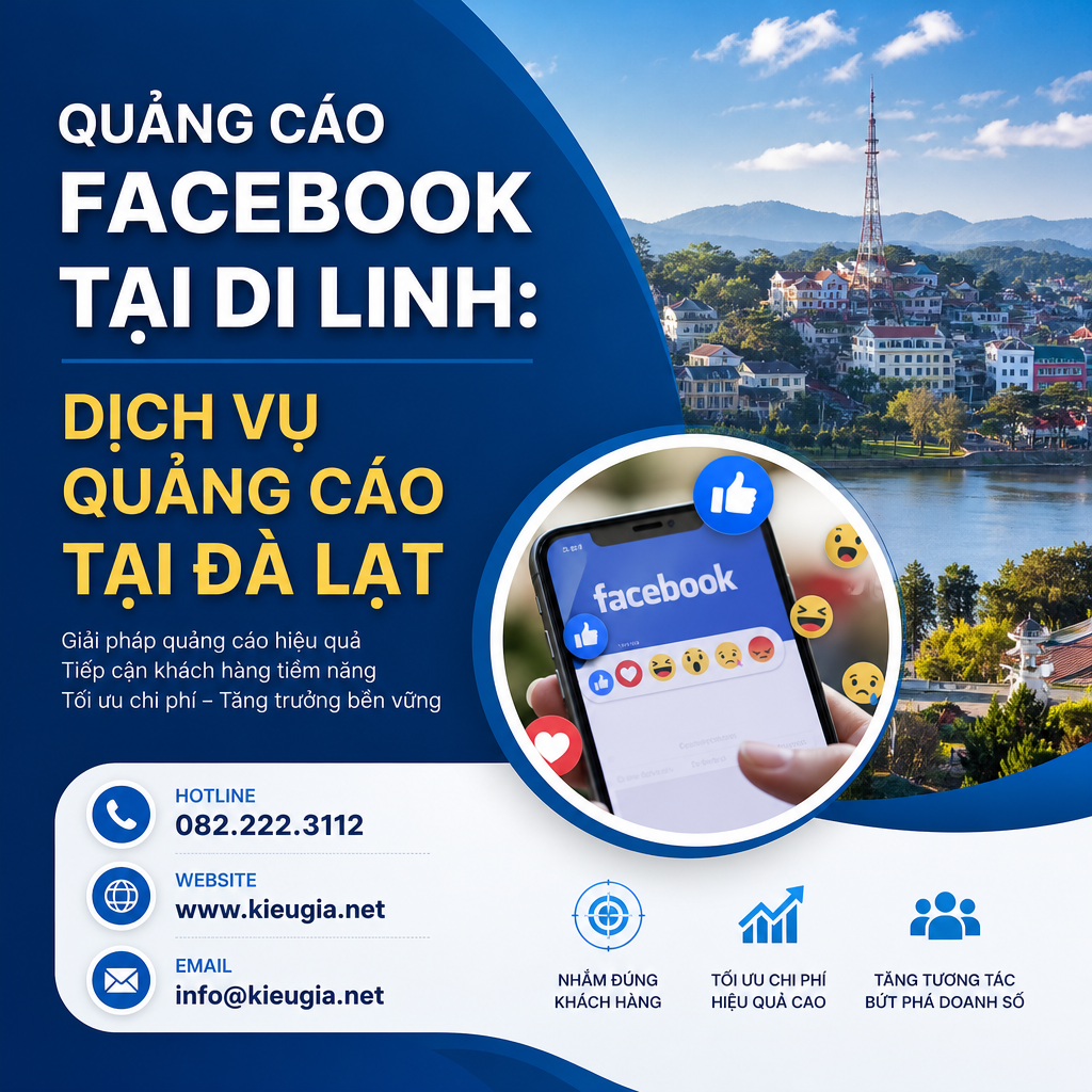 Quảng cáo Facebook tại Di Linh