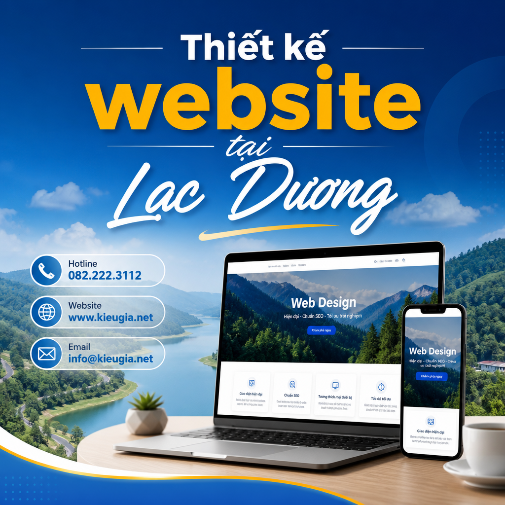 Thiết kế website tại Lạc Dương