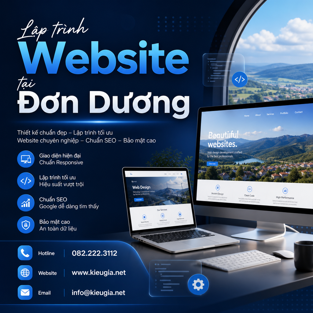 Lập trình Website tại Đơn Dương