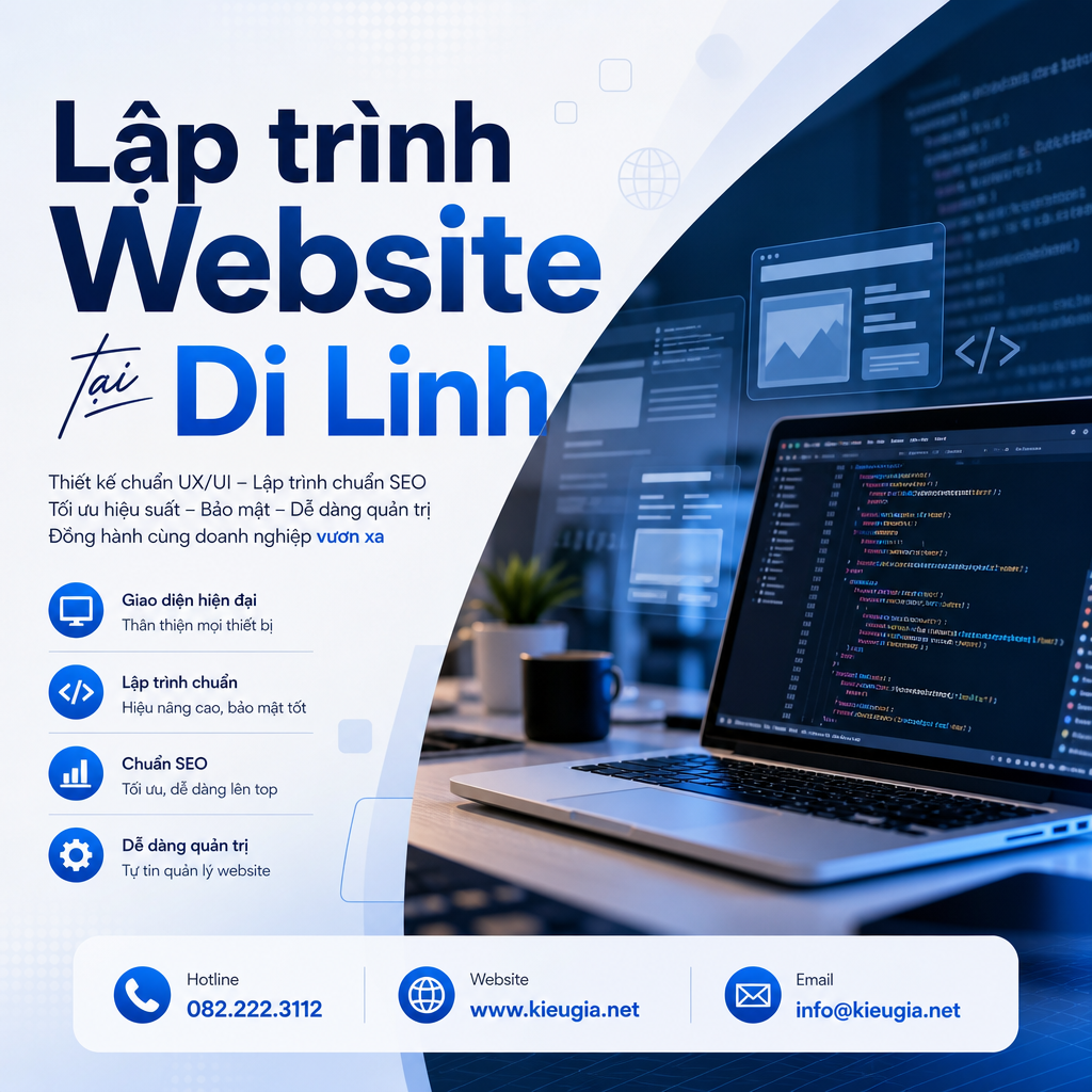 Lập trình Website tại Di Linh